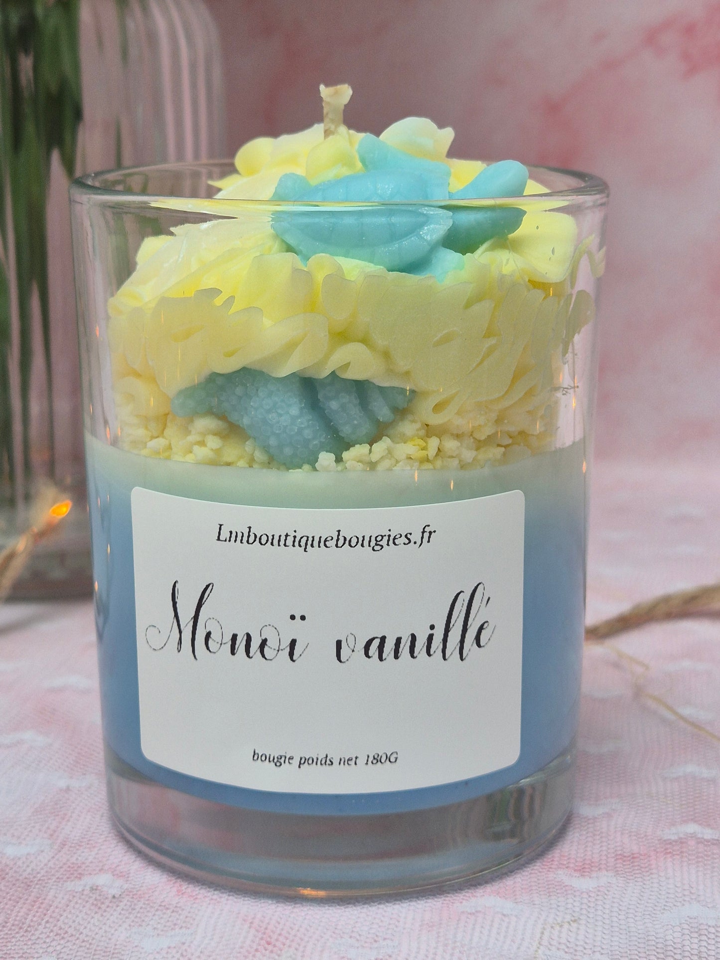 Bougie monoï vanillé