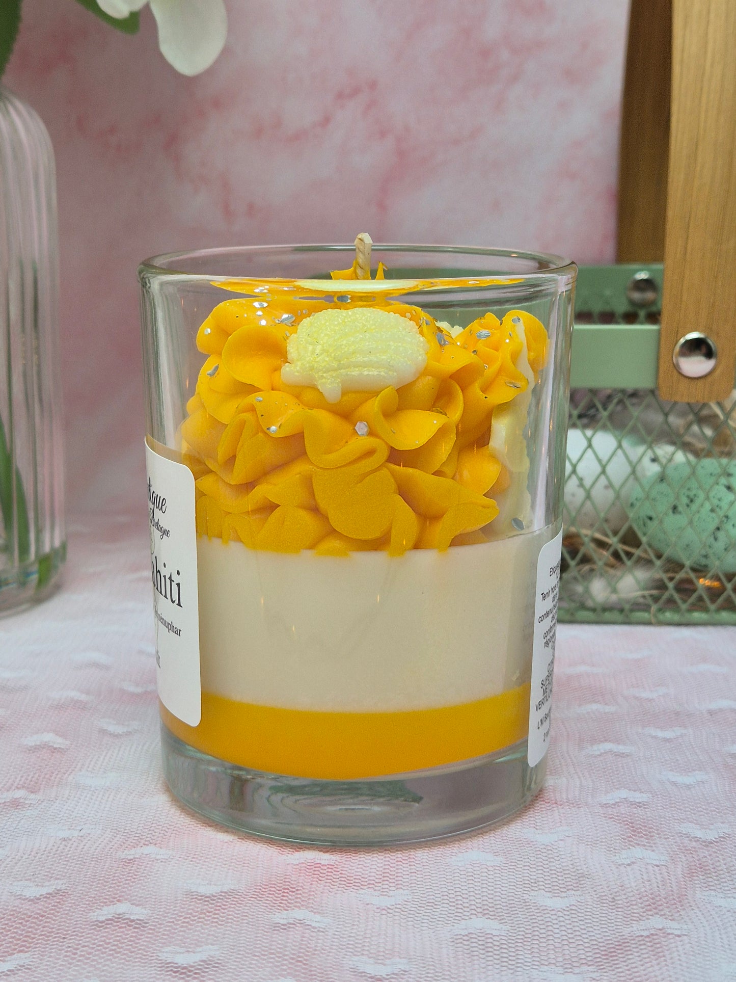Bougie perle de tahiti