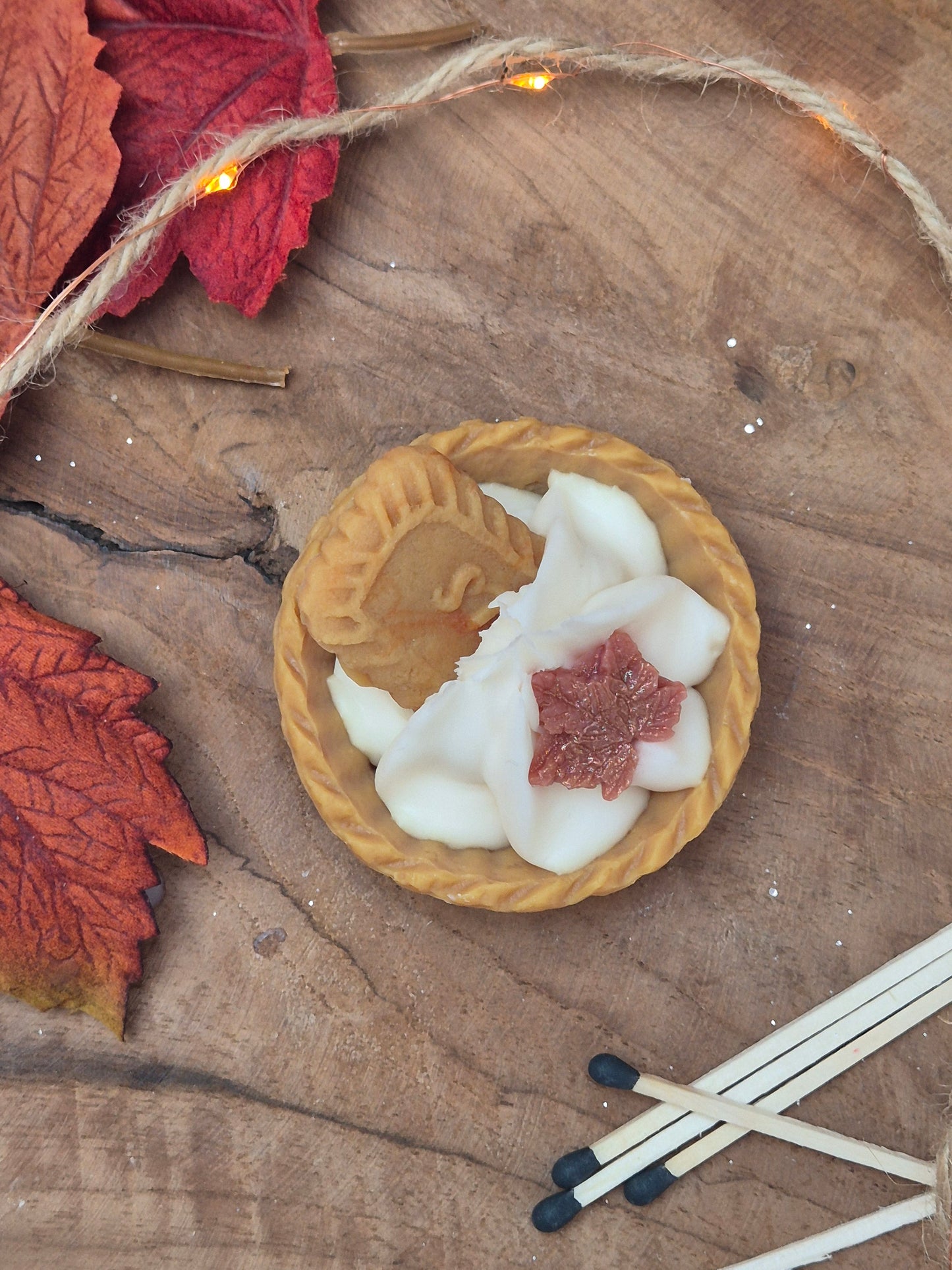 Tartelette nougat blanc
