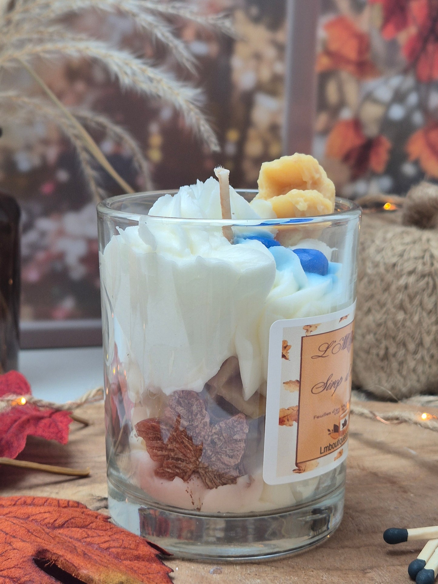 Bougie sirop d’érable