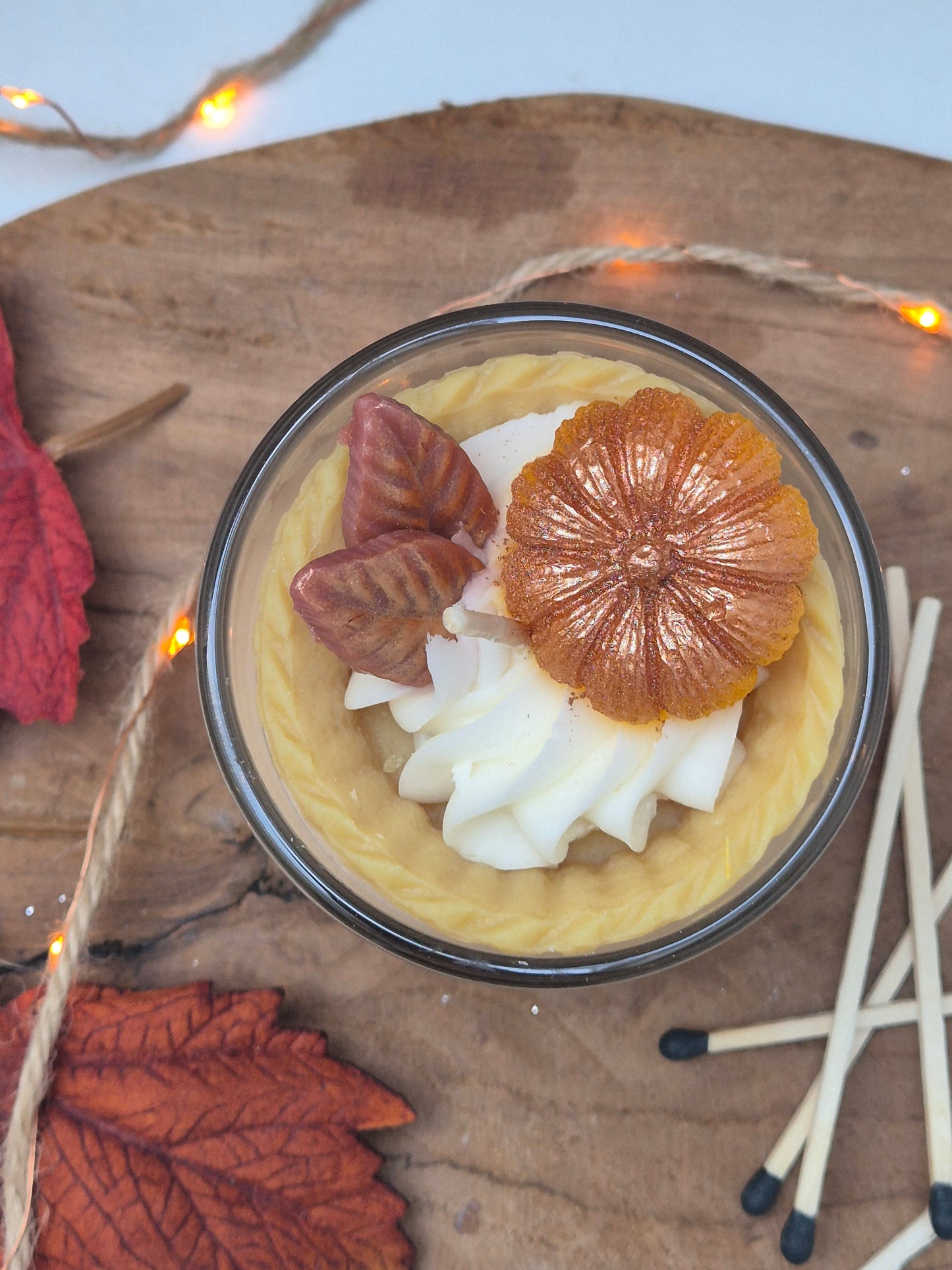 Bougie pumpkin spiced latté