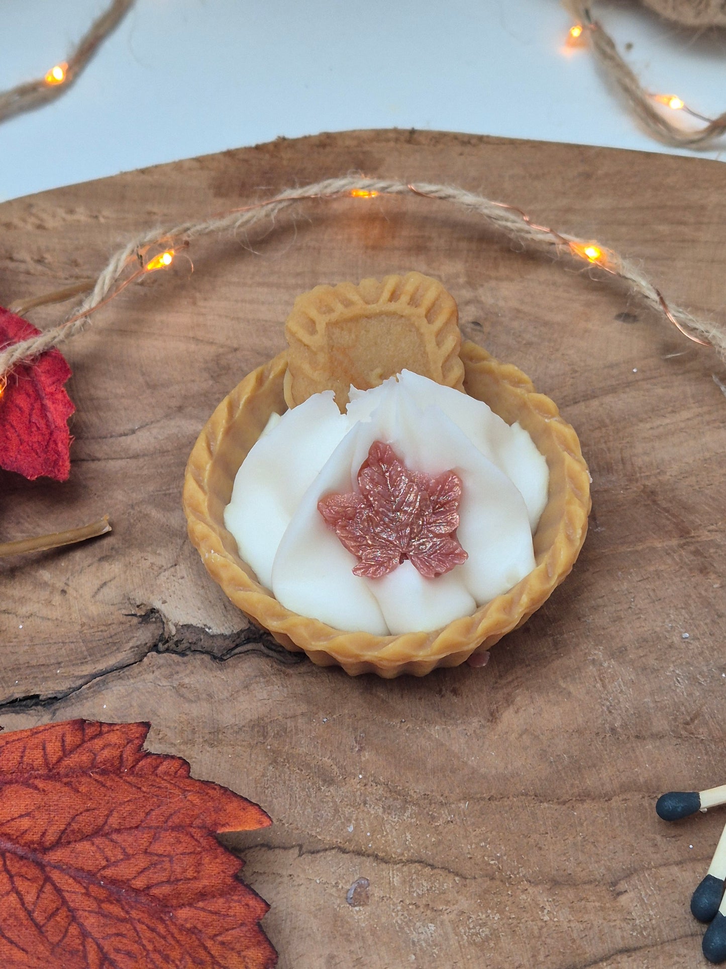 Tartelette nougat blanc