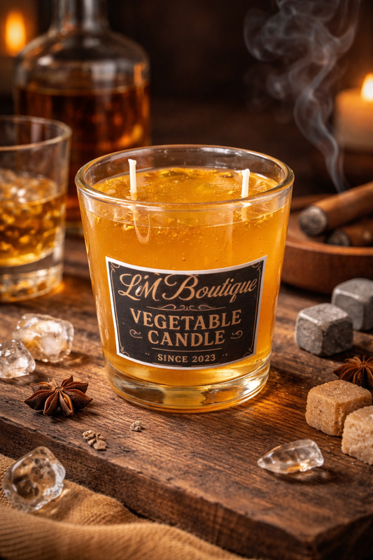 Bougie wisky choco-pistache