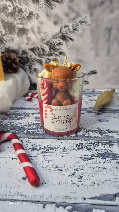 Bougie sucre d'orge