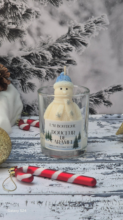 Bougie douceur de caramel