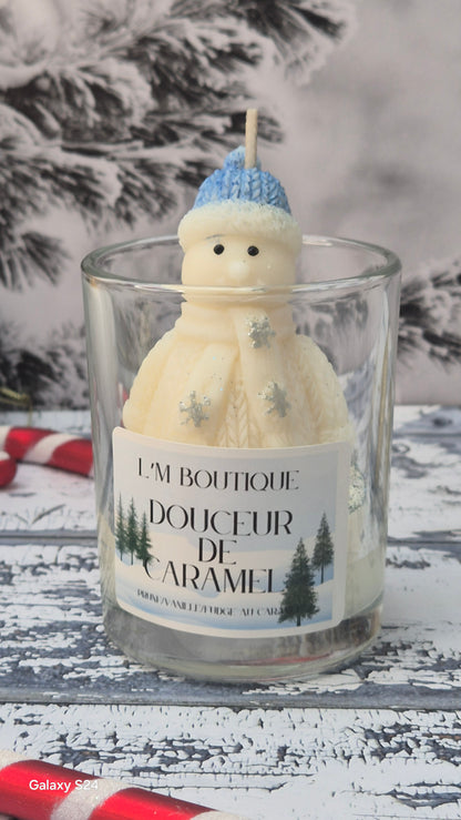 Bougie douceur de caramel