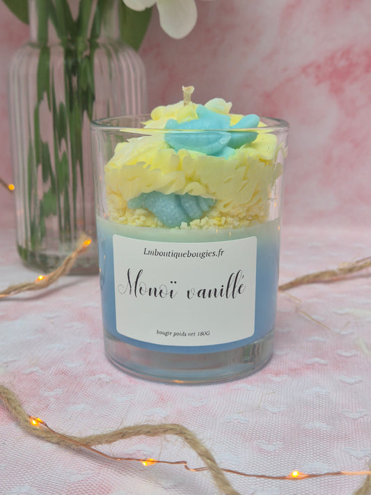 Bougie monoï vanillé